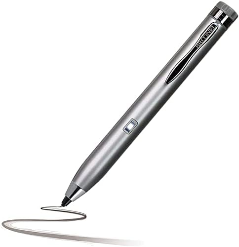 Caneta de caneta ativa digital de broonel Silver Point - compatível com Victus por HP 15 -FB0003na Gaming Laptop