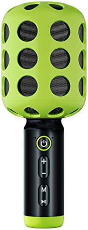 YLL 2023 Microfone de karaokê Bluetooth sem fio, microfone portátil portátil e máquina de alto -falante alto para festa de aniversário