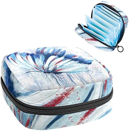 Bolsa de armazenamento de guardanapo sanitário, bolsa menstrual da bolsa portátil Bolsas de armazenamento portáteis de