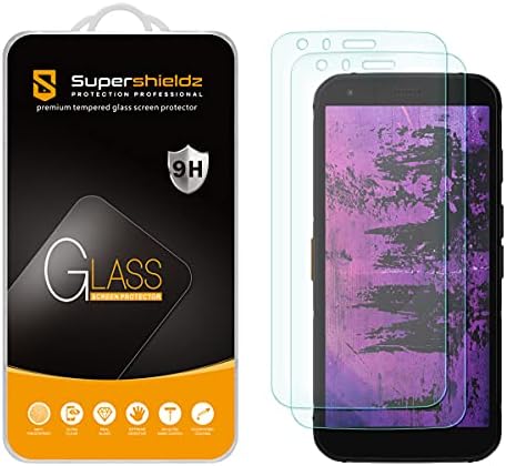 SuperShieldz projetado para CAT S62 e S62 Protector de tela de vidro temperado Pro, anti -arranhão, sem bolhas