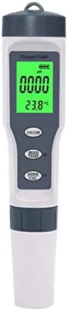 Testador de qualidade da água nuopaiplus, medidor de pH 3 in1 tds/temp/ec qualidade tester testador de caneta de condutividade monitor