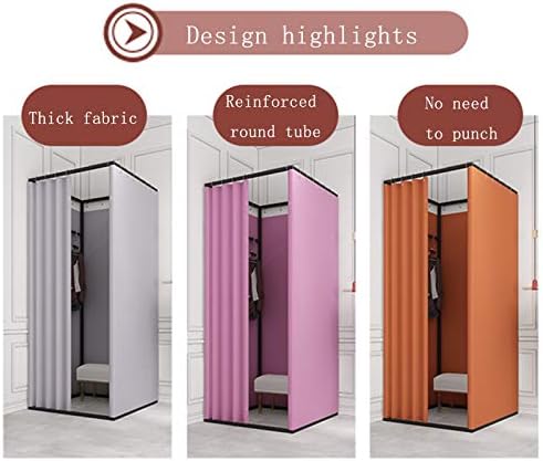 Camarim xzgden, sala de encaixe móvel em forma de piso, mobile cylelet cortina kit de privacidade partição tenda