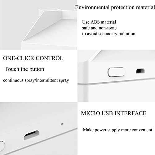 Umidificador de névoa cool de shik ultrassônicos, modos de névoa ajustável umidificador, difusor de mesa USB de mesa