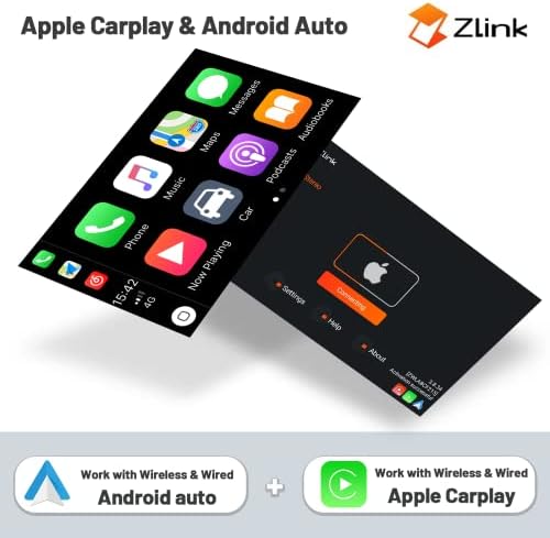 Wireless CarPlay Android 11 estéreo de carros para Toyota FJ Cruiser 2007-2018, rádio de carro automático Android de 9 polegadas com navegação GPS, tela sensível ao toque, câmera de backup Bluetooth, AHD, 2g+32g