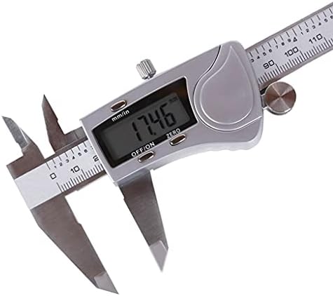 SJYDQ Alta precisão Aço inoxidável Metal Digital Paliper de 6 polegadas 150 cm Instrumento de medição Ferramentas de medição LCD