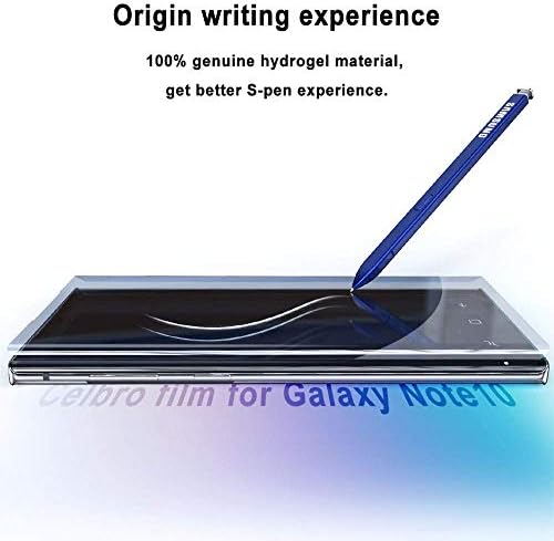 [2 + 2 pacote] Galaxy Note 10 Plus Screen Protector Inclua 2 protetor de tela de vidro temperado de embalagem + 2 protetor