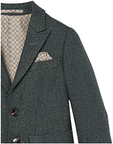 Isaac Mizrahi Slim Fit Boy's Tweed Jacket