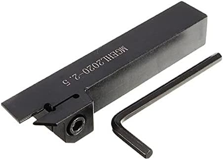 Cuttador de moagem de carboneto 20 x 20 x 125mm-1,5/2/2.5/3 Slotting Tool Titular para girar a barra para inserções