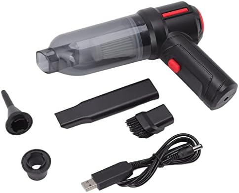 Máquina de vácuo de carregamento USB, sucção super poderosa 120W ABS 43000 RPM Speed ​​Mini Vacuum Machine para carro