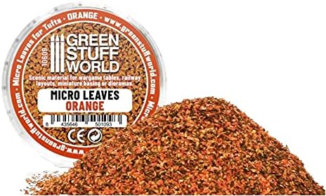 Green Stuff World - Micro Leaves - Mix de laranja para terreno 10609