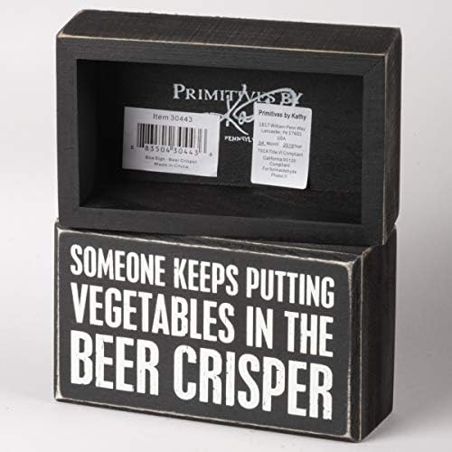 Primitivos de Kathy Classic Box Sign, Crise de cerveja