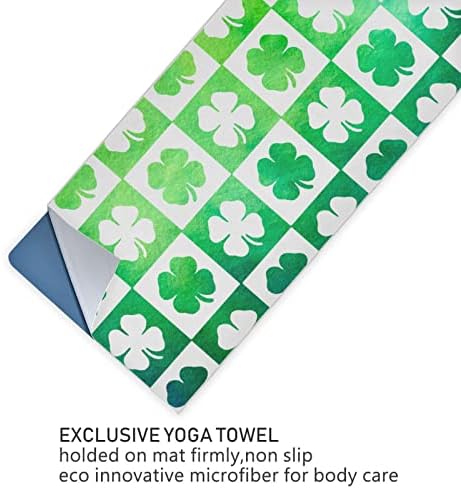 Aunhenstern Yoga Blanket St-Patrick's-Day-Clover Yoga Tootes Yoga Mat Toalha