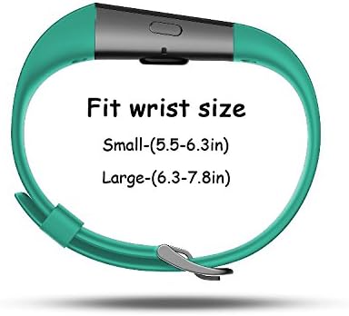Substituição de bandas compatíveis com Wizvv para onda de fitbit, com a pulseira de fivela de metal cinta strap homem grande