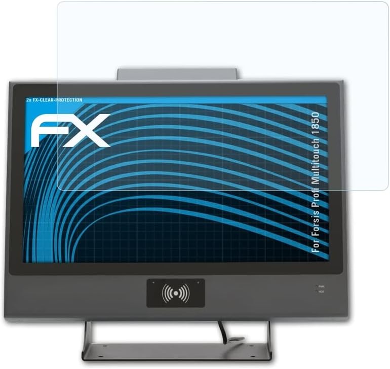 Atfolix Screen Protection Film Compatível com Forsis Profi Multitouch 1850 Protetor de tela, filme de proteção Ultra-Clear FX