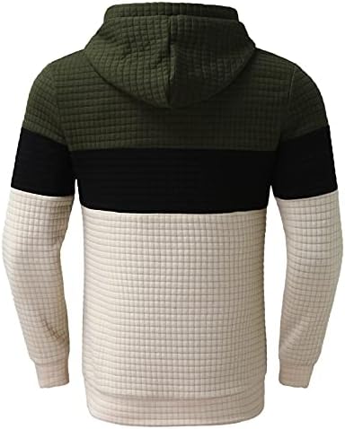 Tuxedo Casat Sportswear Suit e Slim Slim Sweatshirt de 2 peças e bloqueio de cores Autumn Winter Men