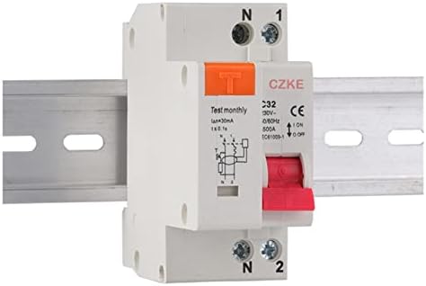 Kavju 1P+N 230V MCB Circuito de corrente residual com excesso de proteção contra vazamentos de corrente curta RCBO