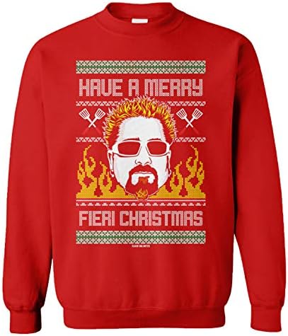 Tenha um Merry Fieri Christmas - Sweatshirt Chef Unisex Crewneck