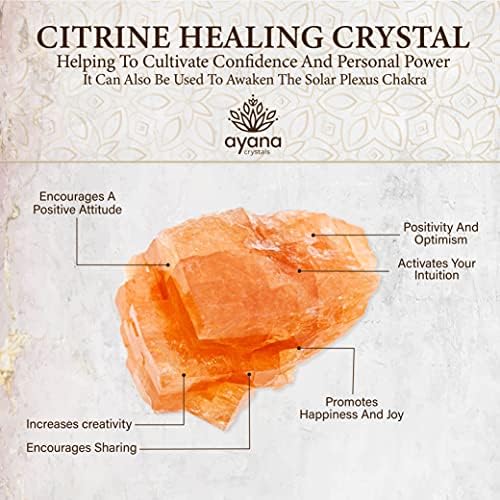 Brincos de cristal de citrina feitos à mão Ayana | O ouro banhado, aumenta a criatividade | Chakra sacral | Pedras