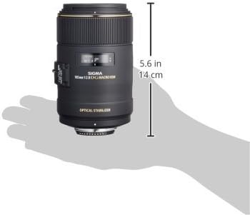 Sigma 105mm f2.8 ex DG OS HSM Macro lente para câmera Sony SLR