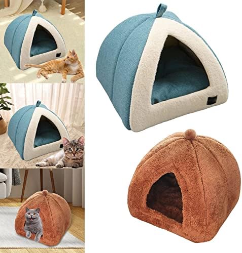 Magideal 2 × Soft Bed Cat House com cama quente para cachorros para gatinho coelho Pet Hedgehog Pet, Styleh