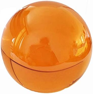 Zamtac 40mm -100mm 1pieces âmbar cristais de vários tamanhos de vidro de cura de cristal grande cura fengshui bola de vidro de vidro de vidro Cristais de cura bola -
