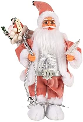 Decorações de Natal de Pifude Rosa Papai Noel Doll Doll Ornament Pingente de Natal Feliz Natal Decoração do presente