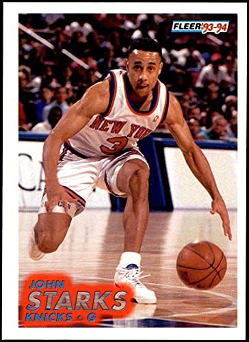 1993 Fleer 146 John Starks New York Knicks NM/Mt Knicks Oklahoma St