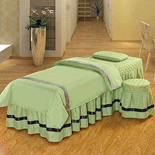 Zhuan Massage Basking Salia Caminha Tampa da banca, lençóis de massagem com folhas de descanso de rosto, Microfiber Buffles