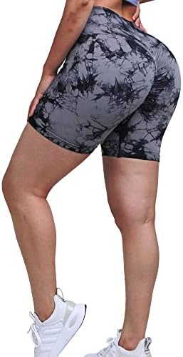 Wavar Scrunch Butt Shorts para mulheres com cintura alta shorts de treino sem costura para a corrida de ioga de ginástica