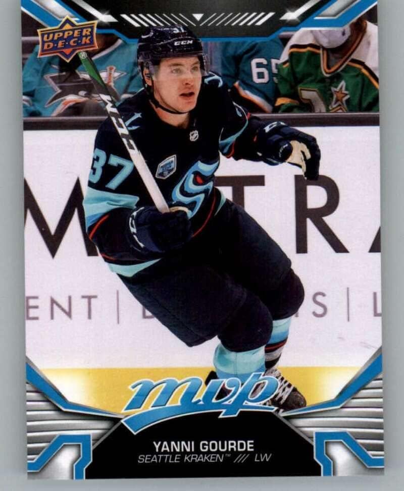 2022-23 MVP do convés superior #154 Yanni Gourde Seattle Kraken NHL Hockey Trading Card