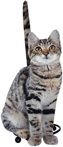 ouuonno engraçado gato papel toalheiro de gato em pé dispensador de papel higiênico para banheiros de mesa de cozinha