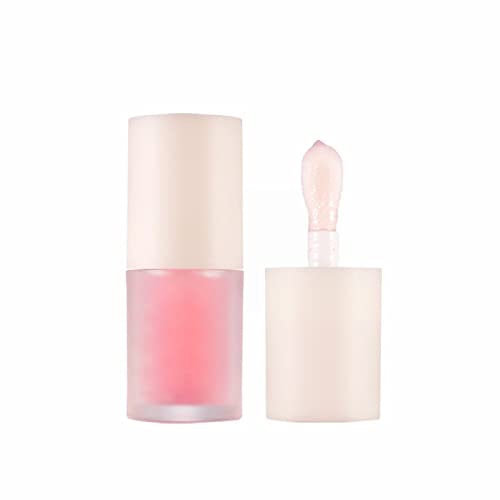 Lip Gloss Compatível com Máquina abaixo de 20 Clear e hidratante Jelly Lip Oil Texture Light e Hidratante Fat Pier Lip Care em camadas Glato Lip Glaze 4.5ml Gel de Base Lip Lip Gloss Gel