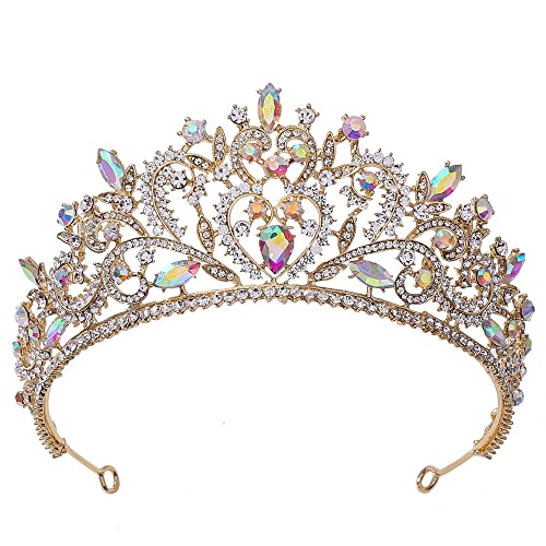Tiaras de noiva de Miranda e coroas para mulheres, a rainha Princesa Band da cabeça Prom Accessores de cabelo de