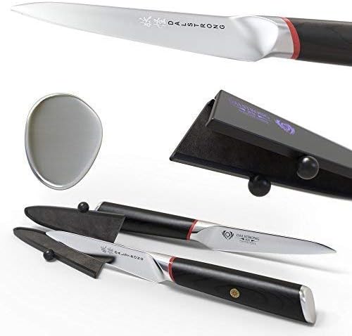 Dalstrong Phantom Series 9.5 Chef Knife, com 5 faca de utilidade e 4 de faca de paring