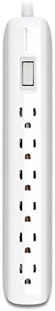 360 Electrical 360310 Villa 6 Outlet Power Strip, 3 '