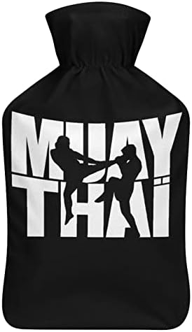 Bolsa de injeção de água de Muay Thai com tampa de 1000 ml de garrafa quente para homens e mulheres