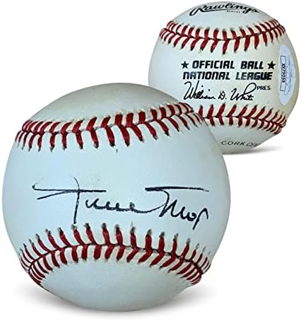 Willie Mays Autografou a Liga Nacional Assinada Baseball JSA CoA + Caso XX75055 - Bolalls autografados