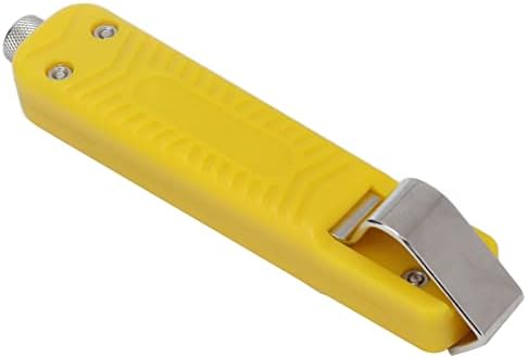 Faca de remoção de cabo, stripper de faca de arame coaxial de aço inoxidável para ferramenta de remoção de arame 0.2-0.6in