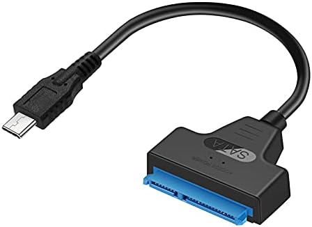 Adaptador de disco rígido Newrys Plug Play Play Play USB2.0 USB3.0 TIPO C TO CABO DE ADAPTOR DE HDD ESTABLE DE SATA USB2.0