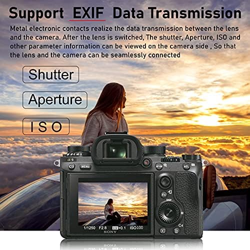 VILTROX EF-E II 0.71X Adaptador de reforço de velocidade do redutor de foco automático para a câmera de montagem eletrônica da Canon EF à Sony A9 A7R III A7R II A7III A7S A6500 A6300