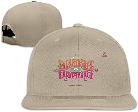 Dunkin Donuts Logo Hiphop Skate Headwear para homens/mulher