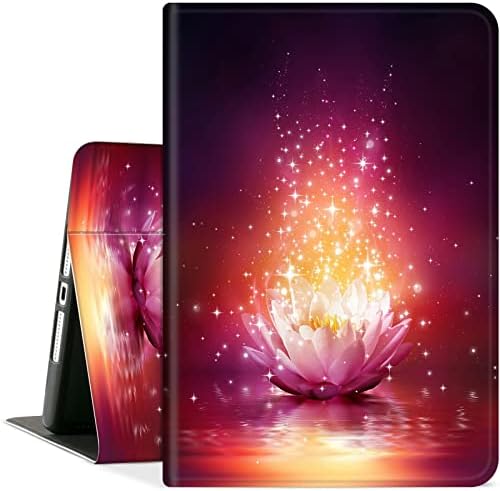 Para o modelo Samsung Galaxy Tab S6 Lite 10,4 polegadas 2022/2020 com cobertura robusta de corpo inteiro à prova de choque, capa de suporte inteligente de TPU suave para acordar/sono automático, bela flor rosa