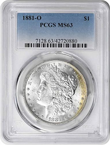 1881 o Morgan Dollar MS63 PCGS