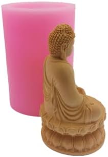 Redxin Buddha Silicone Mold Soap Handmade Celas