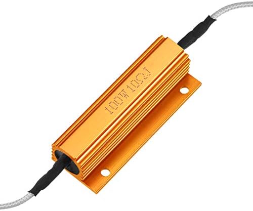 Resistor de caixa de alumínio UXCELL