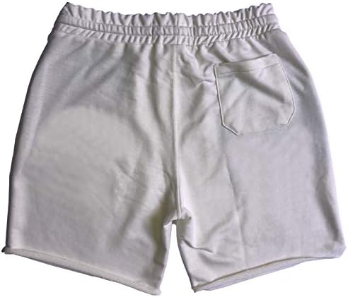 Flvff Men Whão Shorts Relaxado Fit Casual Gym Jogger ACTAIS ACIMA