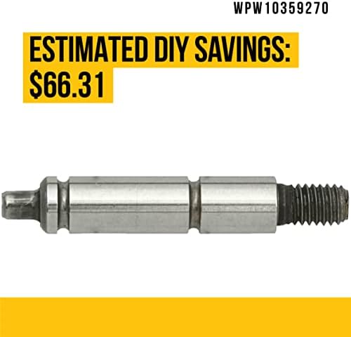 WPW10359270 Eixo do eixo do rolo do tambor de secador - substitui AP6020387, W10359270, 1878661, 239480, 339490, 3399506,
