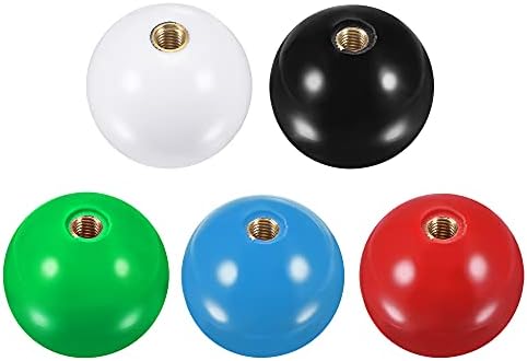 Meccanixity joystick manuseie a cabeça de bola superior m6 vermelho/verde/branco/preto/azul fácil de instalar para o