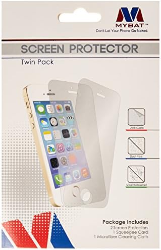 Pacote Twin Screen Protector de tela Asmyna para Samsung Galaxy Mega 5.8 I9150 - Embalagem de varejo - Limpa