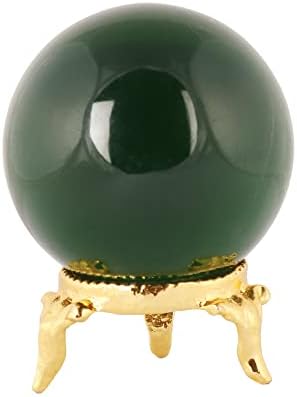 Gemhub Natural polido cura obsidiana Crystal Chakra Stone Sphere Reiki Gemstone Ball para decoração e feng shui
